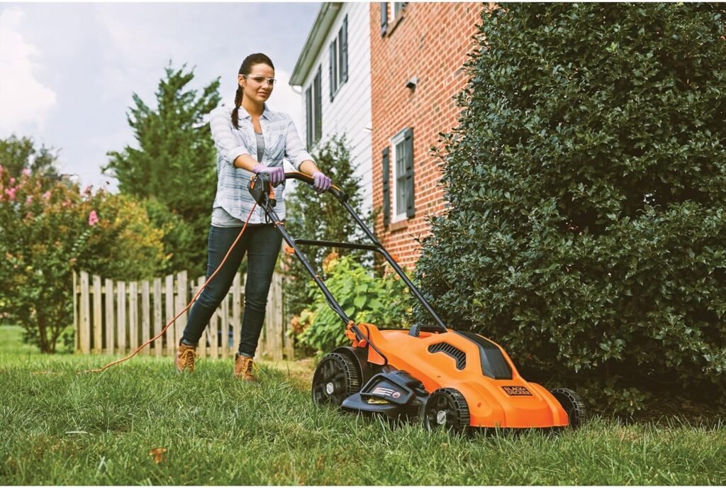 BLACK+DECKER Lawn Mower, Corded, 13 Amp, 20-Inch (BEMW213)
