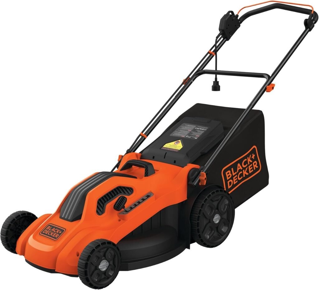 BLACK+DECKER Lawn Mower, Corded, 13 Amp, 20-Inch (BEMW213)