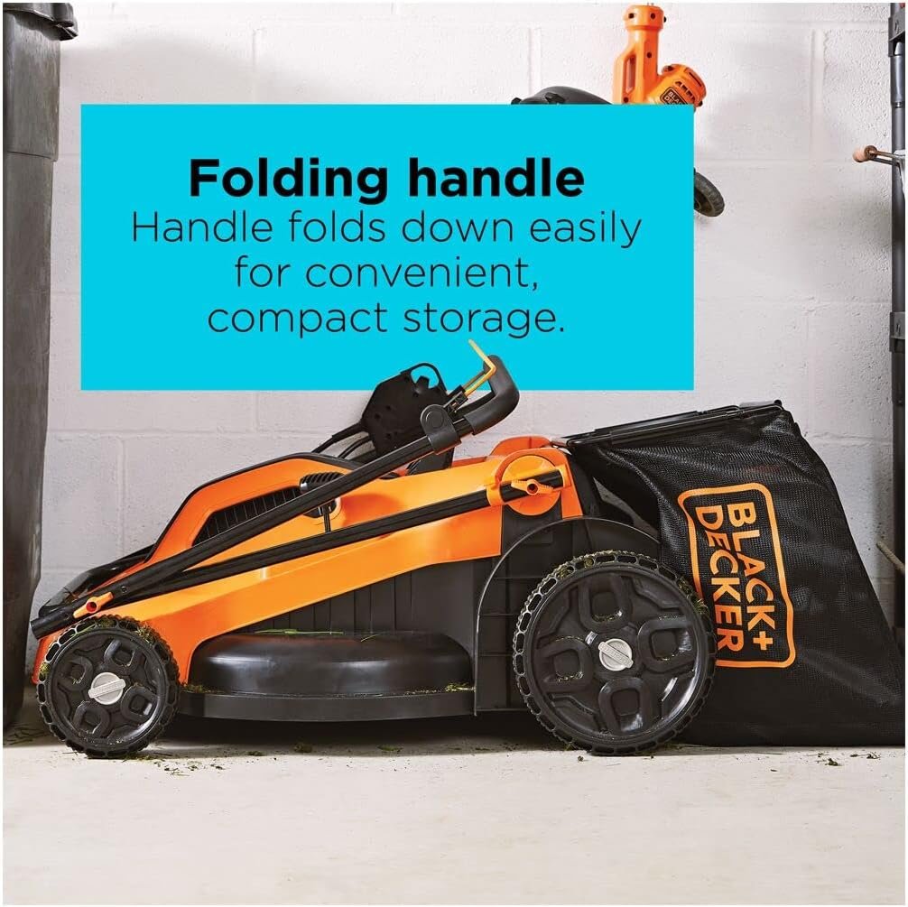 BLACK+DECKER Lawn Mower, Corded, 13 Amp, 20-Inch (BEMW213)