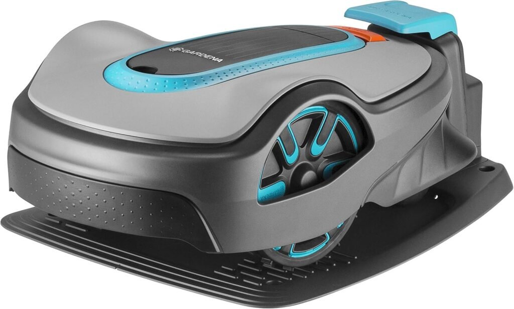 Gardena Sileno life: robotic lawn mower for lawns up to 1250 m², easy switch, tilts up to 30%, quiet (15103-20)