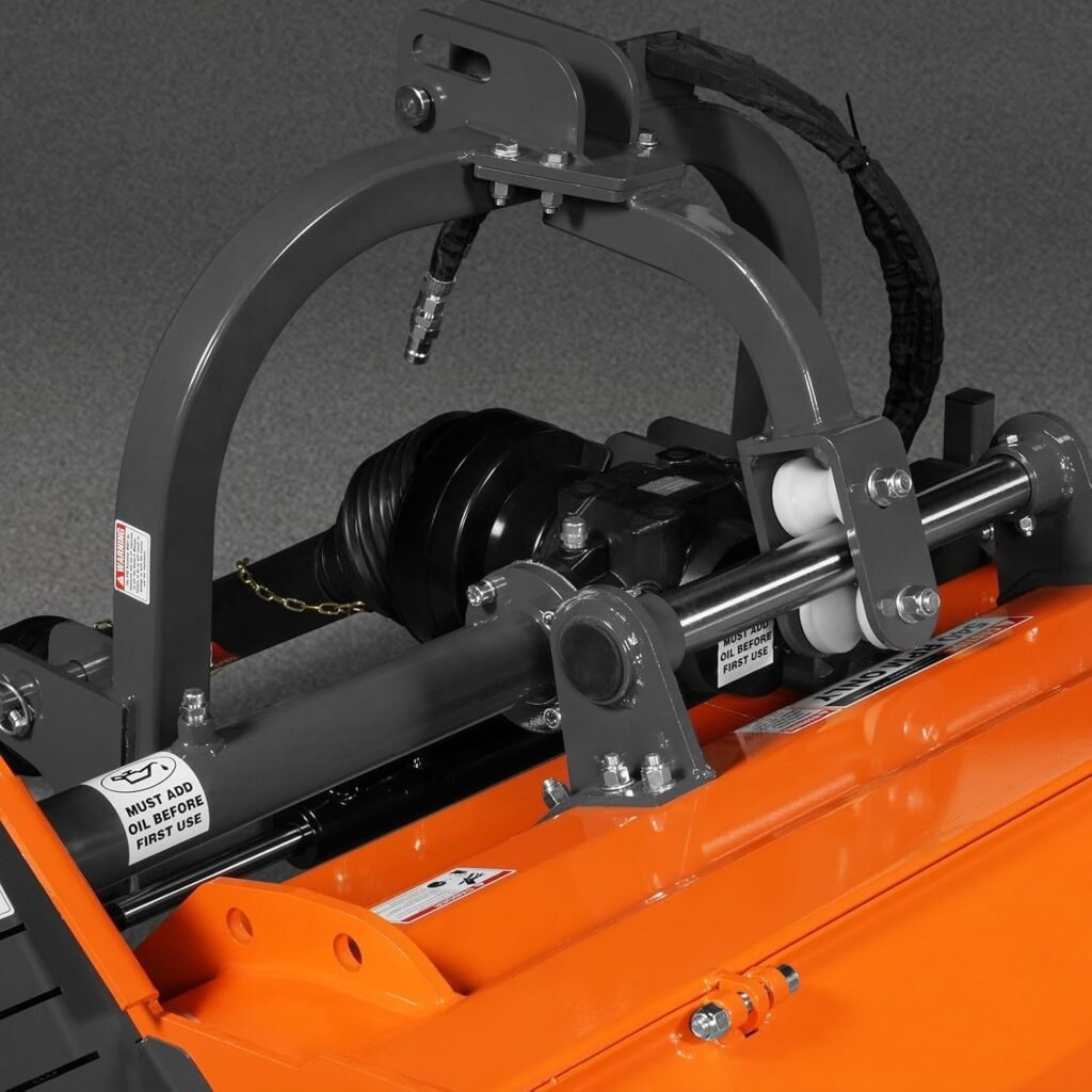 MechMaxx 72 Heavy Duty PTO Flail Mower with Hydraulic Side Shift 3 Point 50-75 hp, Model KDK72H