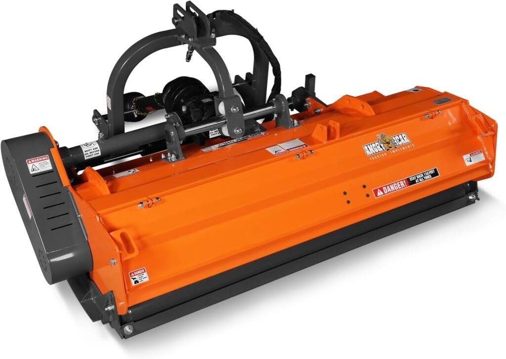 MechMaxx 72 Heavy Duty PTO Flail Mower with Hydraulic Side Shift 3 Point 50-75 hp, Model KDK72H