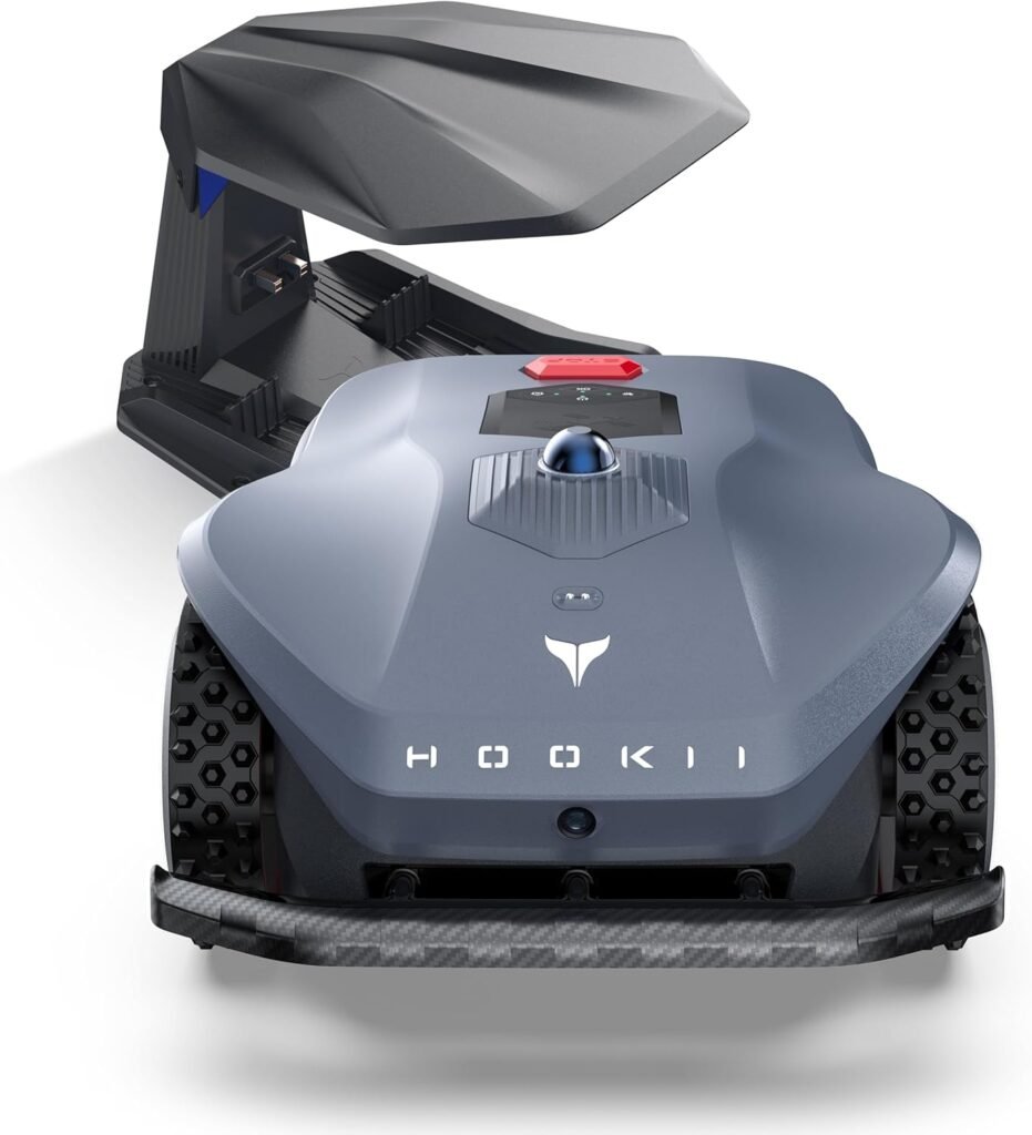 Neomow X LE Robot Lawn Mower Perimeter Wire Free for 0.37 Acre 3D LiDAR SLAM+Vision Mapping Robotic Lawnmower with 4G, No RTK Station Required, AI Accurate Obstacle Avoidance, App Control, Anti-Theft