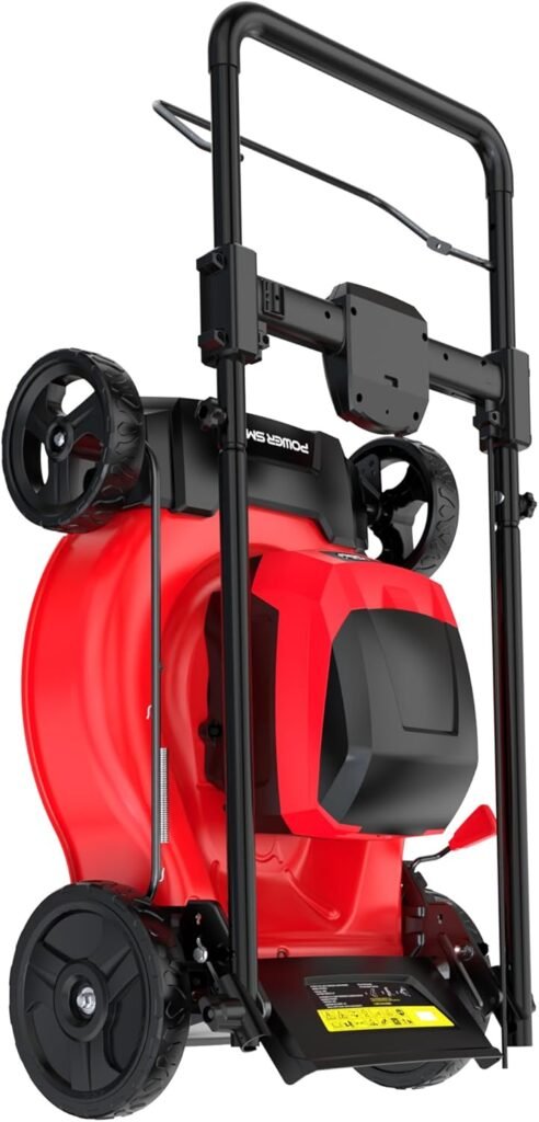 PowerSmart 80V MAX 21 Cordless Lawn Mower, 3-in-1 Brushless Electric Lawn Mower with 6.0Ah Lithium-ion Battery  Charger (PS76821)