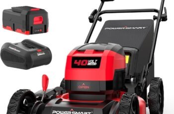 PowerSmart Electric Cordless Lawn Mower 17″ 40V review