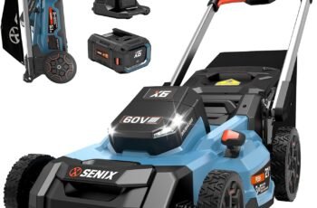 SENIX X6 60 Volt Max 21-Inch Lawn Mower review