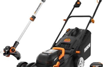 WORX 17″ Cordless Lawn Mower WG743 Review