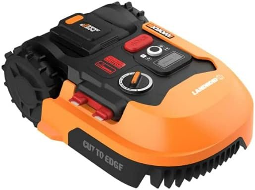 Worx Landroid S 20V 2.0Ah Robotic Lawn Mower 1/8 Acre / 5,445 Sq Ft. Power Share - WR165 (Battery  Charger Included)