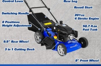 BILT HARD 21 Inch Self Propelled Lawn Mower Review