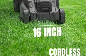 Electric Lawn Mower Cordless 2x20V” review