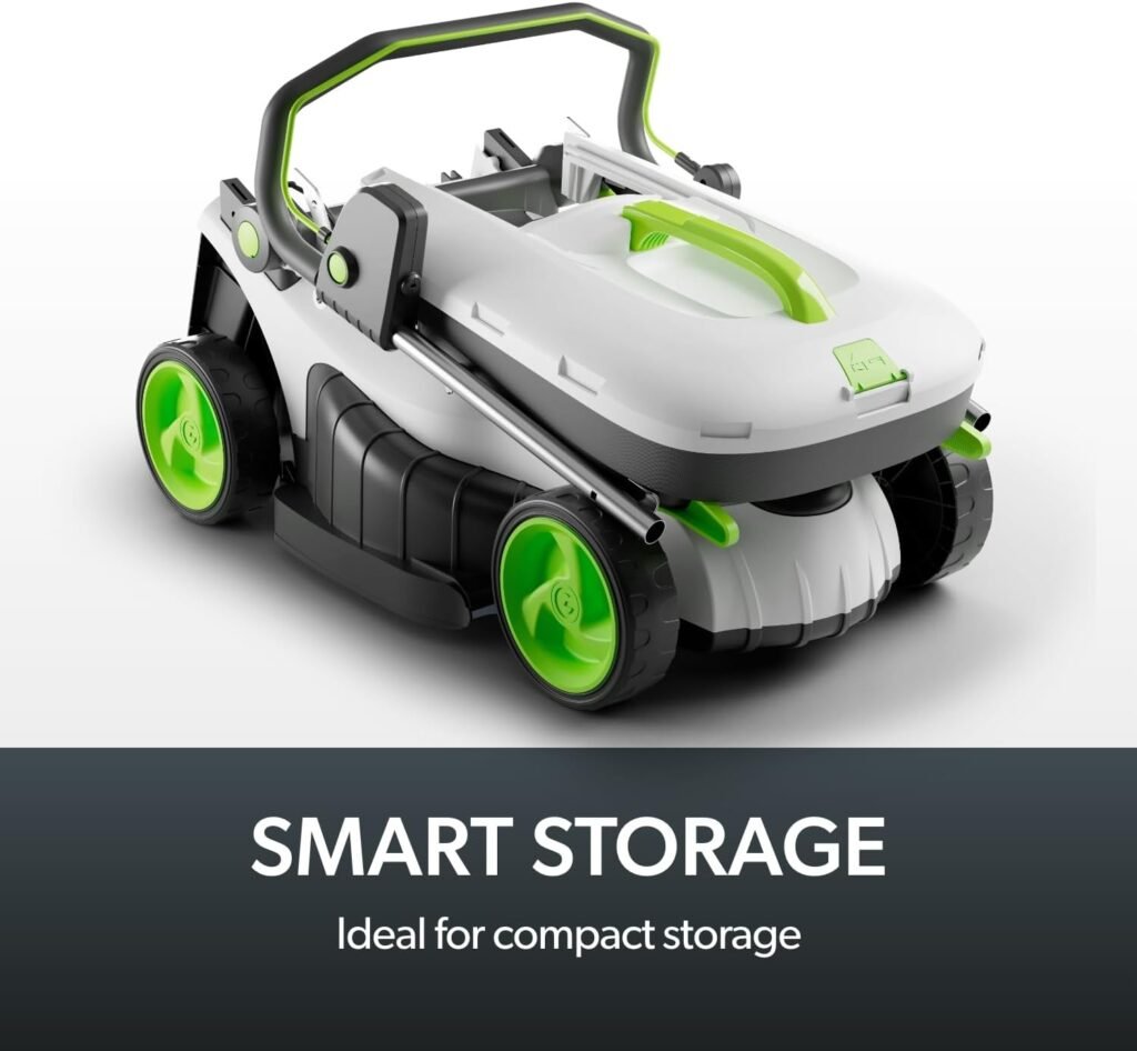 Gtech CLM50 Cordless Lawnmower | Powerful 48V Lithium Battery with 40 Mins Runtime | 42cm Cutting Width | 50L Grass Box