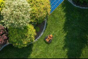 LawnMaster OcuMow Perimeter Wire Free Robot Lawn Mower review