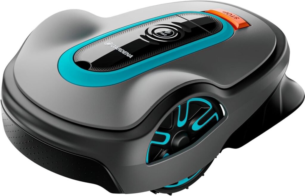 Gardena Smart Sileno Life 750 m² Robotic Lawnmower Set: Innovative Lona AI Technology, Control via App, Sensor Control, for Inclines up to 35 Percent, Includes Smart Gateway, DE Version (19701-60) Gardena Smart Sileno Life 750 m² Robotic Lawnmower Set: Innovative Lona AI Technology, Control via App, Sensor Control, for Inclines up to 35 Percent, Includes Smart Gateway, DE Version (19701-60)