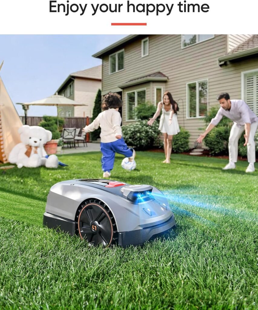 Sunseeker X3 Plus Robot Lawn Mower no Wire,0.3 Acre/13,000 Sq. Ft,Smart APP Control, AI RTK Navigation, 6 Muti-Zone, Path Planning, for Small/Medium Yards, Included a Set of Blades. Sunseeker X3 Plus Robot Lawn Mower no Wire,0.3 Acre/13,000 Sq. Ft,Smart APP Control, AI RTK Navigation, 6 Muti-Zone, Path Planning, for Small/Medium Yards, Included a Set of Blades.