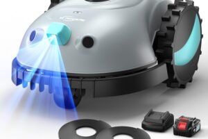 V100 Robotic Lawn Mower Visual Navigation review