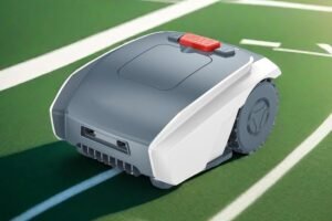 Robotic Lawnmower for Medium Gardens up to 1500m2 – Automatic, WiFi-Connected Robot Lawn Mower with App Control, and Adjustable Cutting Heights