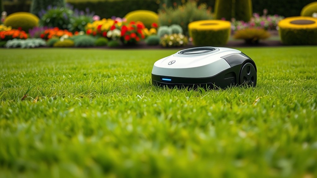 automated efficient safe mowing