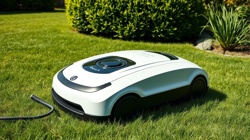 drawbacks of robotic lawn mowers