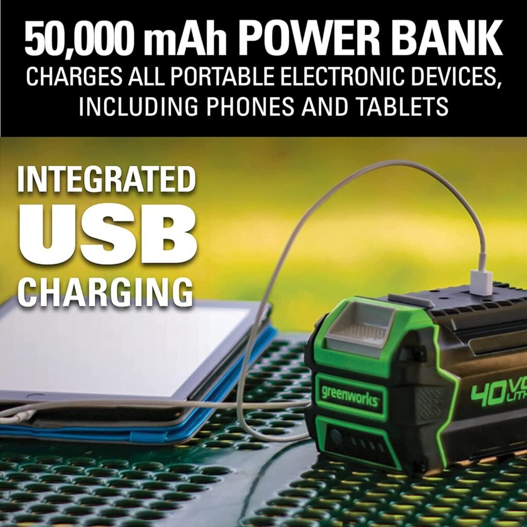 Greenworks 40V Brushless Cordless (Self-Propelled) Lawn Mower (75+ Compatible Tools), 5.0Ah Battery and Charger Included