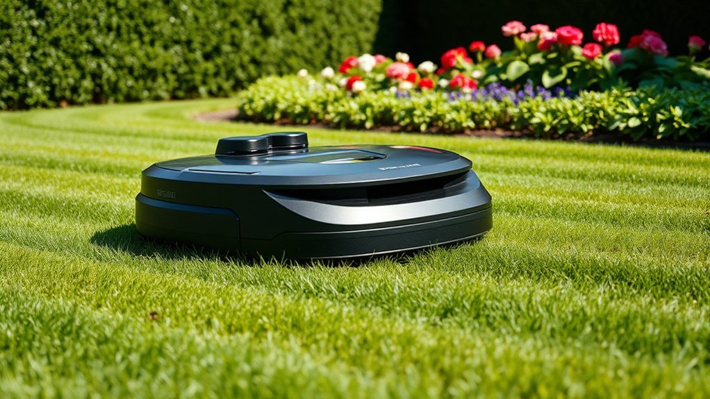 precise adaptive weather resistant mowing