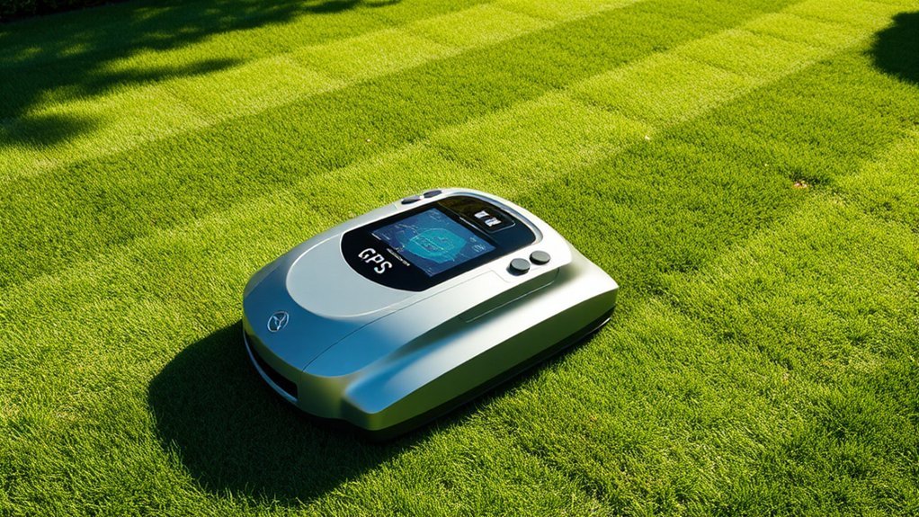 precise efficient lawn mowing