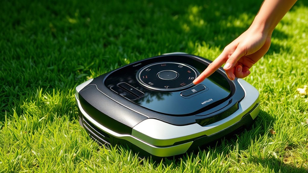 smart efficient mowing technology