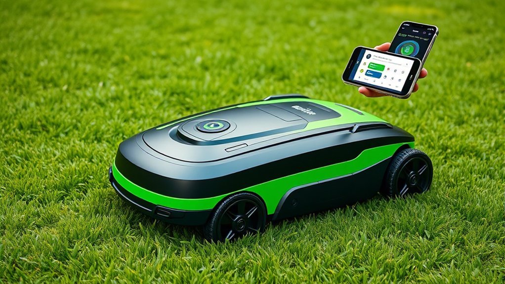 smart remote lawn management