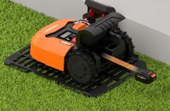 WORX Landroid L 20V Robotic Lawn Mower w/GPS 1/2 Acre / 21,780 Sq.Ft Power Share – WR153 (Battery & Charger Included)