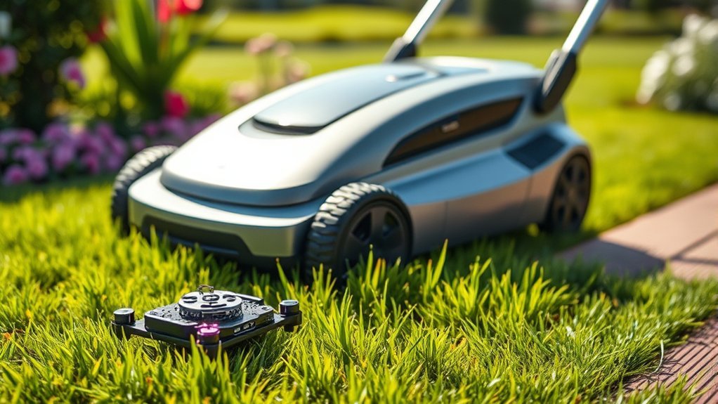 advanced gps lawn tracking