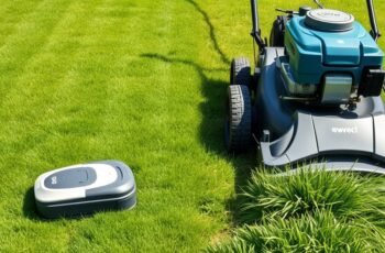 Robotic Mower Vs Petrol Mower