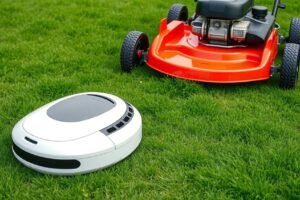 Robotic Mower Vs Rotary Mower