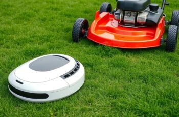 Robotic Mower Vs Rotary Mower