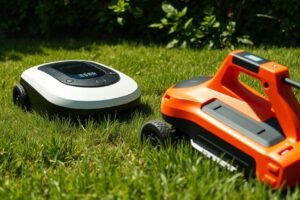 Robot Mower Vs Cordless Lawn Mower