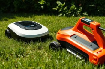 Robot Mower Vs Cordless Lawn Mower