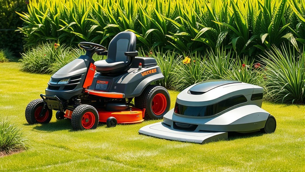 autonomous low maintenance mowing