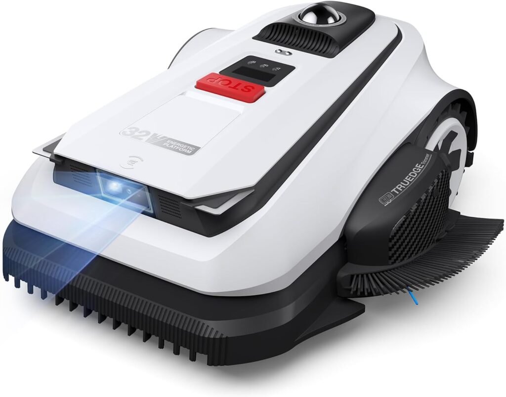 ECOVACS Goat A3000 LiDAR PRO Robotic Lawn Mower for Up to/4 Acre, mAh Battery with 189W Fast Charging, Wire-Free Dual-LiDAR Navigation, Built-in TruEdge Edge Trimmer, Smart App Control ECOVACS Goat A3000 LiDAR PRO Robotic Lawn Mower for Up to/4 Acre, mAh Battery with 189W Fast Charging, Wire-Free Dual-LiDAR Navigation, Built-in TruEdge Edge Trimmer, Smart App Control