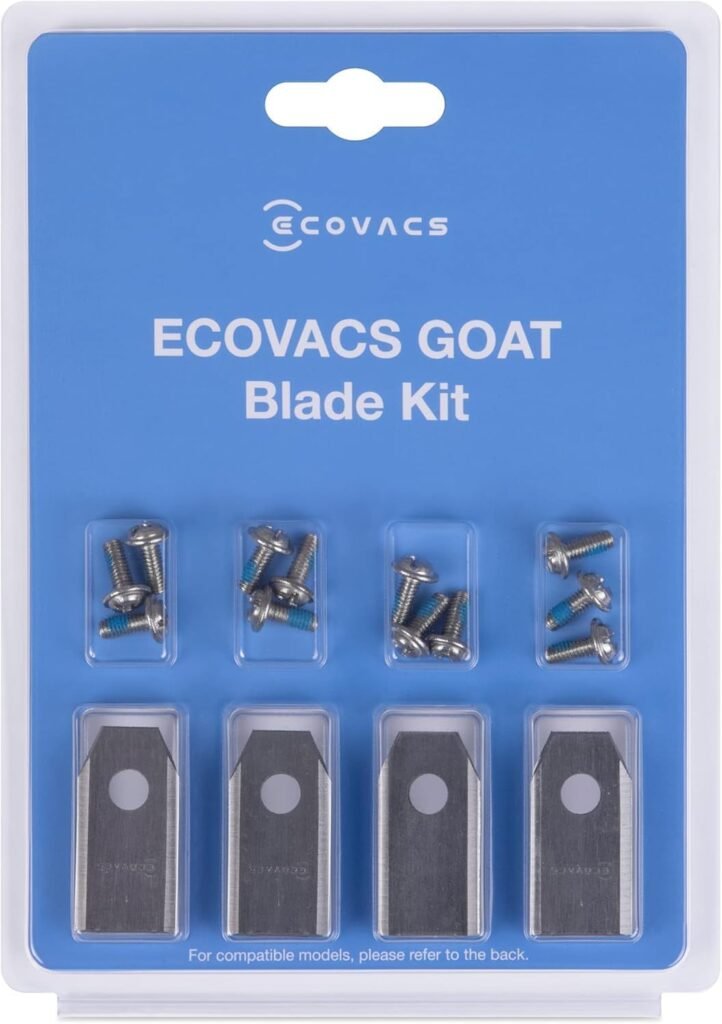 ECOVACS Goat O1000 LiDAR PRO Robot Lawn Mower, Wire-Free Mapping with LiDAR Navigation, AI Obstacle Avoidance, Smart Edge Mowing, App Control, for Lawns Up to/4 Acre