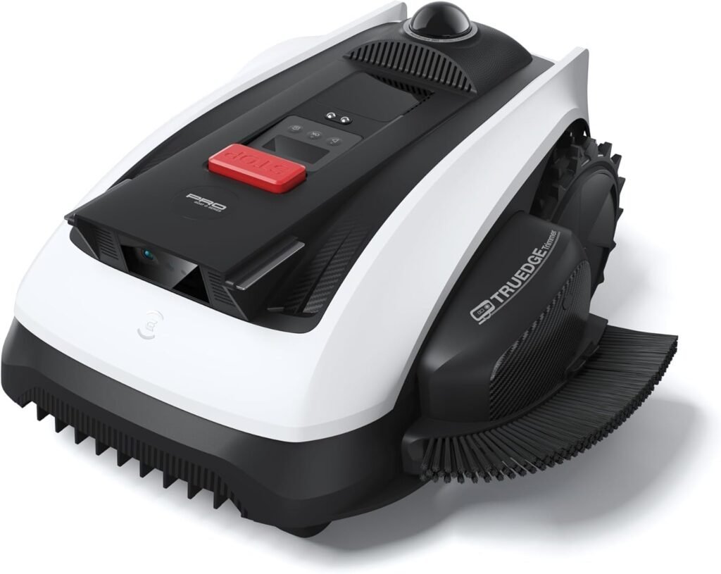 ECOVACS Goat O1000 LiDAR PRO Robot Lawn Mower, Wire-Free Mapping with LiDAR Navigation, AI Obstacle Avoidance, Smart Edge Mowing, App Control, for Lawns Up to/4 Acre