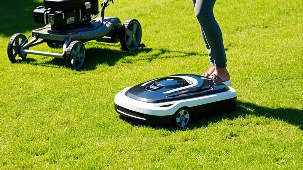 efficient precise lawn maintenance