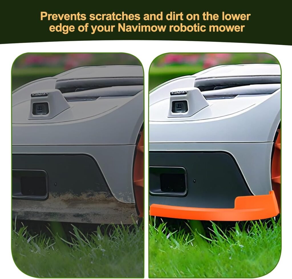 FourShow Edge Protection for Segway Navimow Robotic Lawnmower i105N i108N  i110N Bumper Tuning