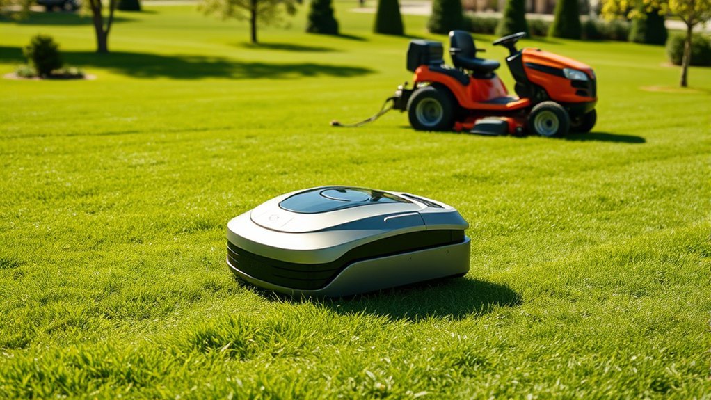 lawn size and terrain