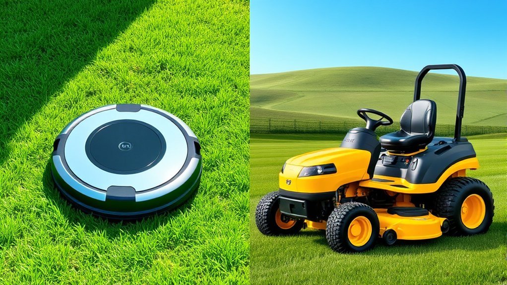 lawn size and terrain