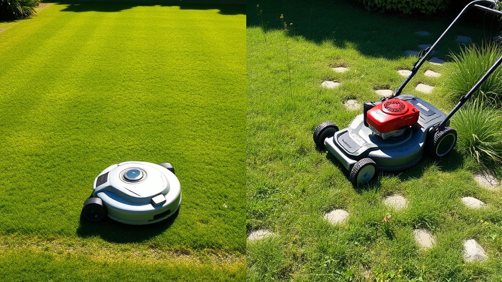 lawn size influences mower selection