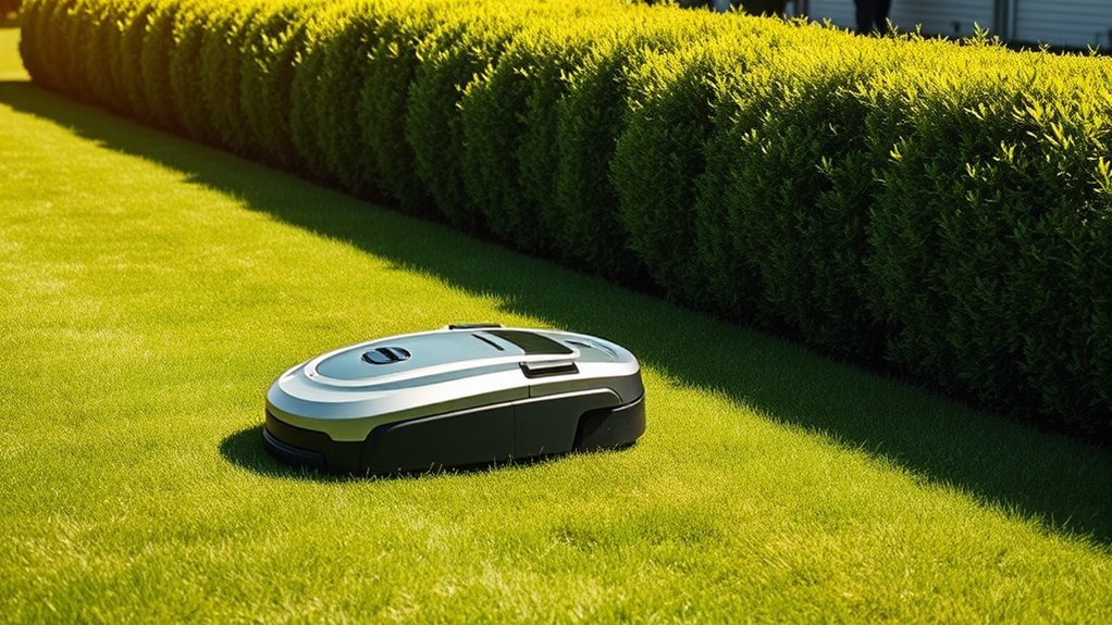 lawn size navigation maintenance