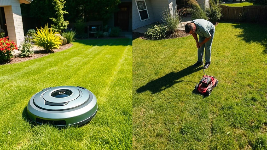 measuring mowing effort