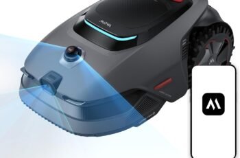 MOVA LiDAX Ultra 2000 Robot Lawn Mower with 4G for 0.5 Acre, No Wire No RTK+360° 3D LiDAR+AI Vision Auto Mapping, Zero-Edge Cutting, Cut Height 1.2″-3.9″, 45% Slope, 150 Mowing Zones, Anti-Theft