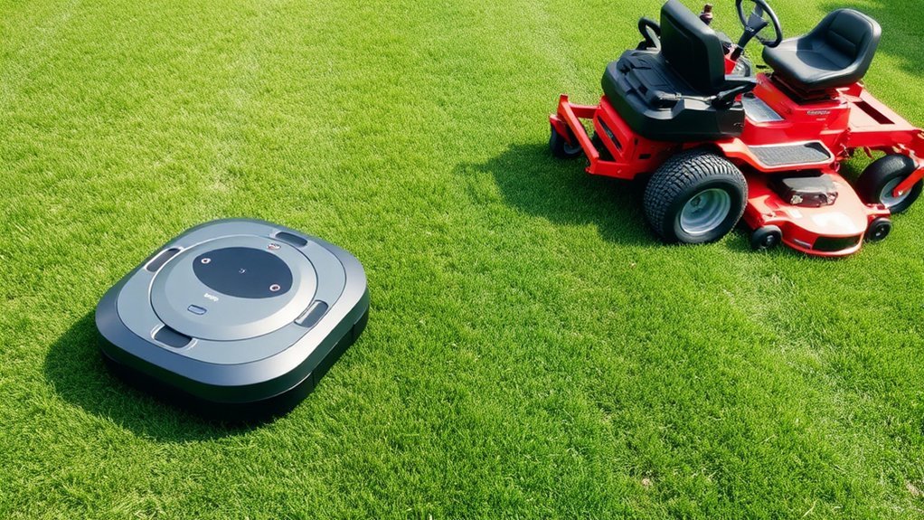 mower choice depends on lawn size