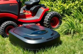 Robotic Mower Vs Ride-On Mower Storage
