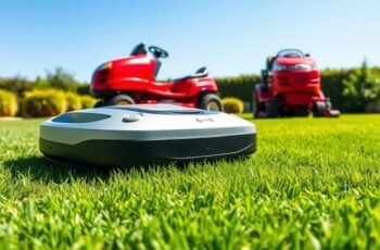 Robot Mower Vs Ride-On Mowing Time