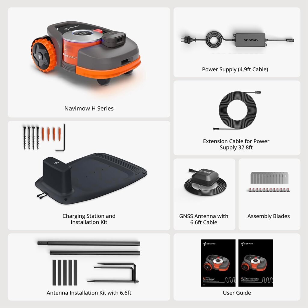 Navimow H1500N-VF Robot Lawn Mower and Garage M Navimow H1500N-VF Robot Lawn Mower and Garage M